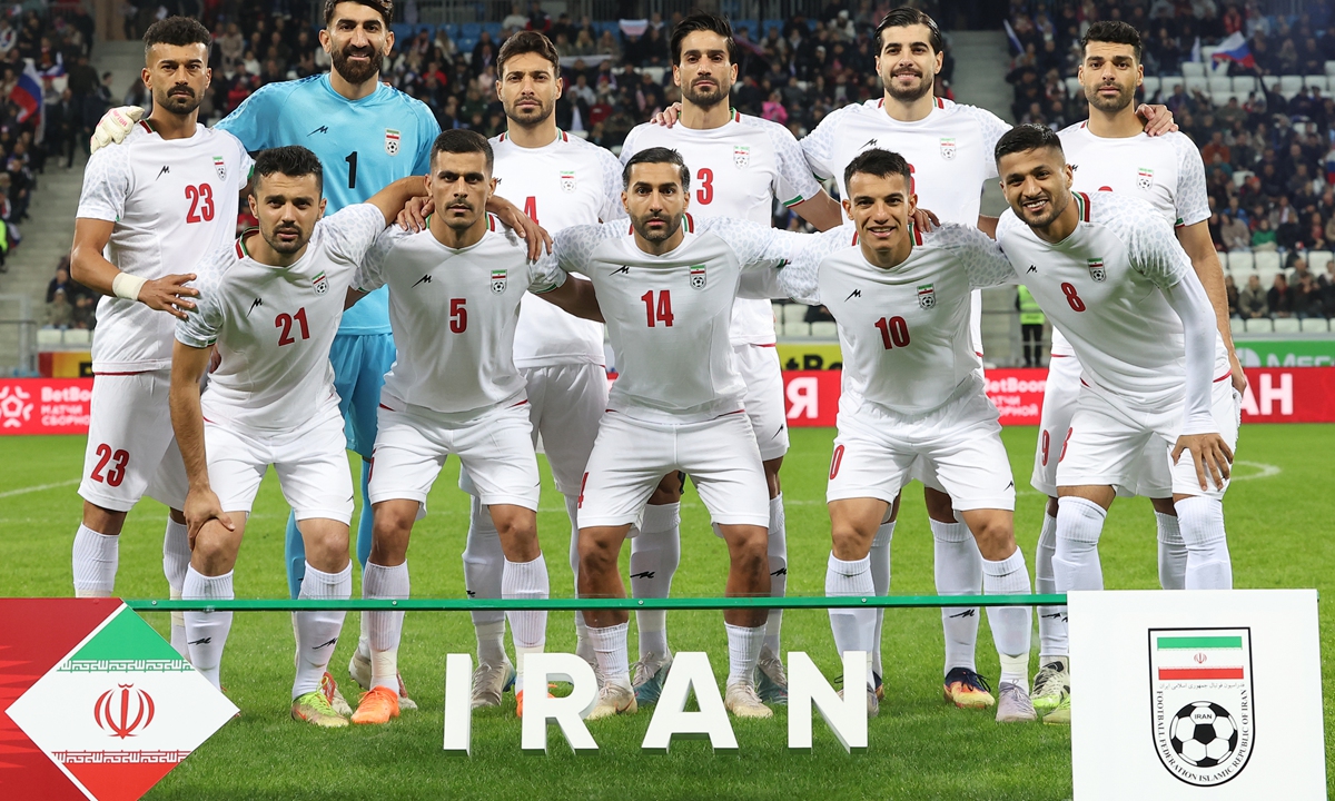 team photo for Iran
