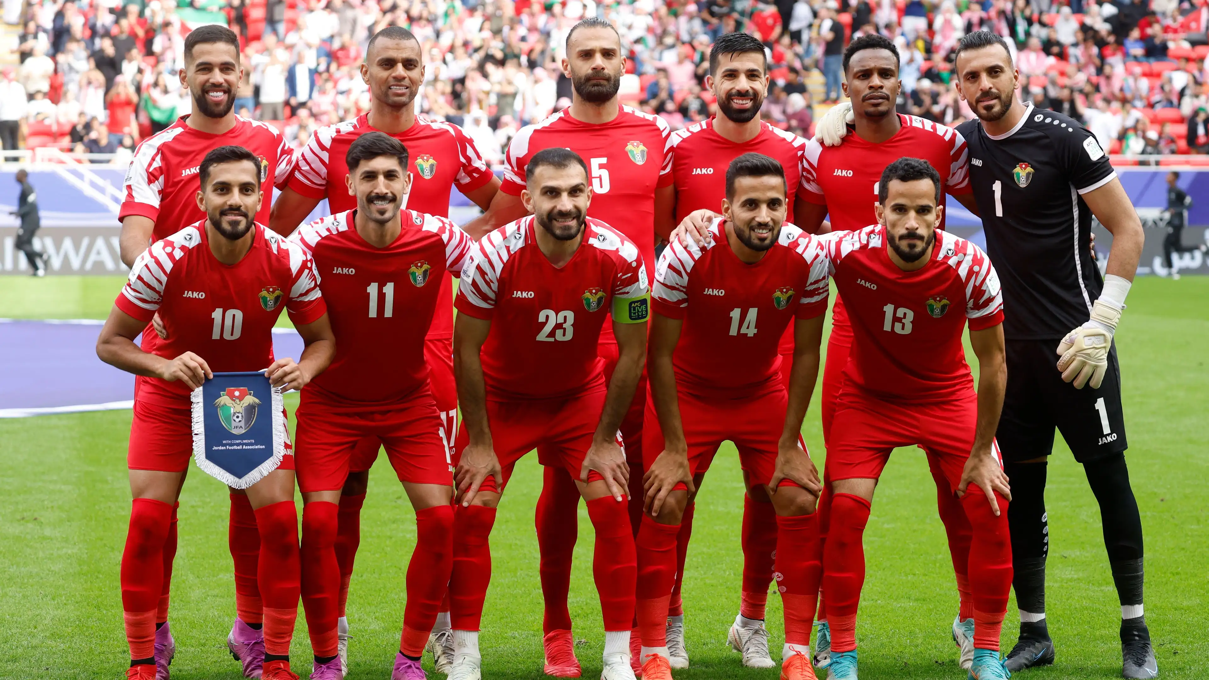 team photo for Jordanija