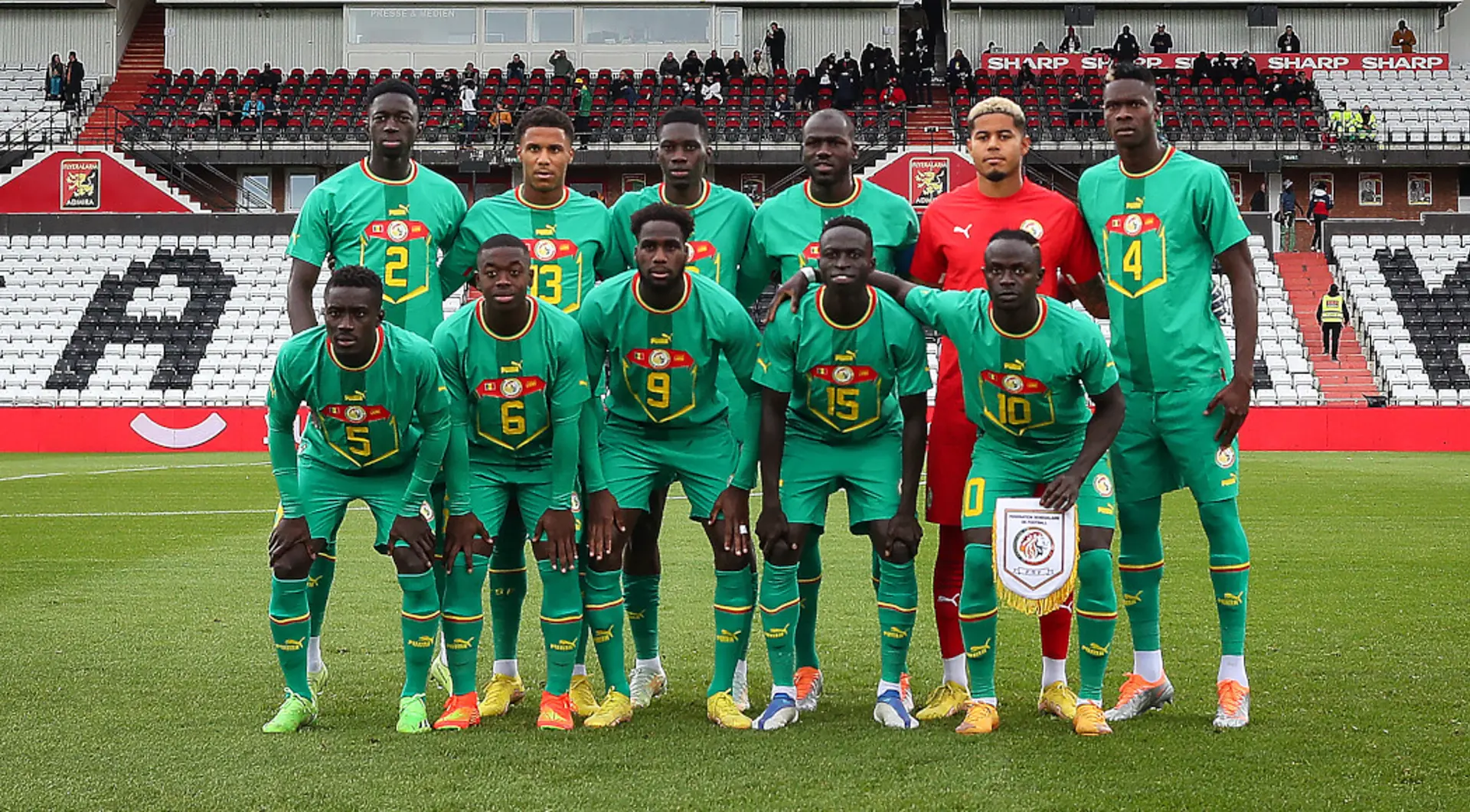 team photo for Senegal